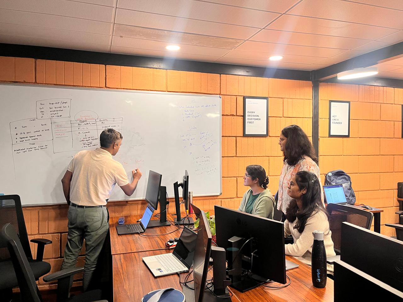 Illustration for From Campus to Code: Our First Months Building at Enlyft